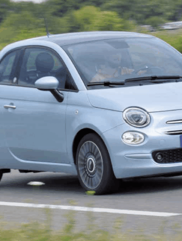 Fiat 500 Hybrid front