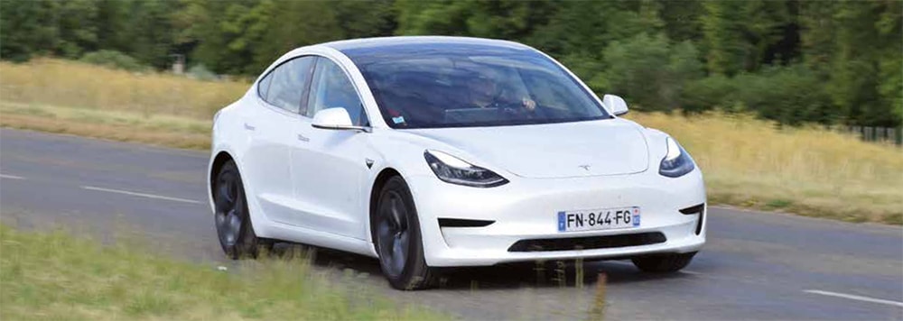 voitures électriques Tesla, Model 3 Autonomie standard plus