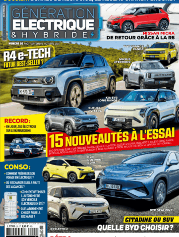 couverture Génération Électrique et Hybride