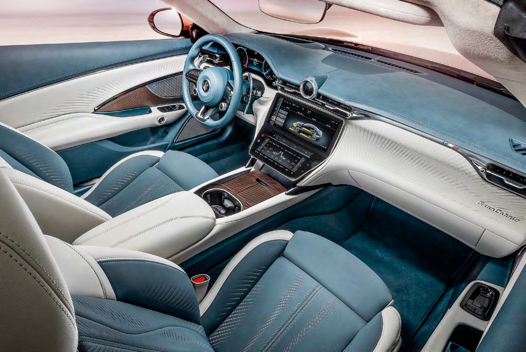 Intérieur Maserati GranCabrio Folgore