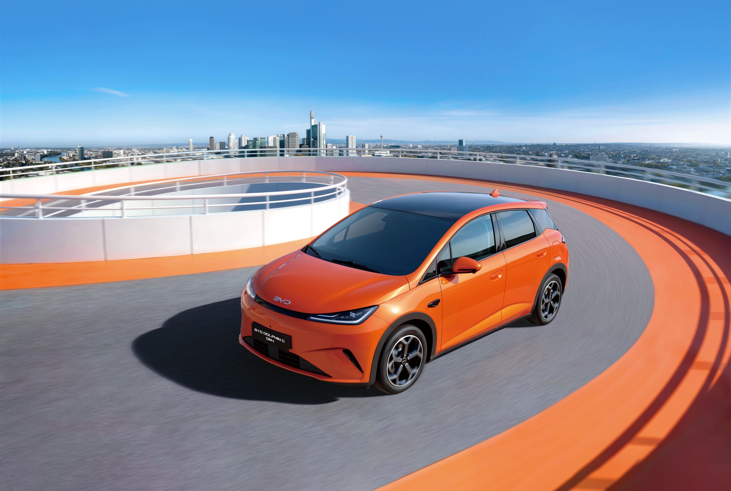 BYD Dolphin G DM-i 2026 coloris orange lancement Europe segment B