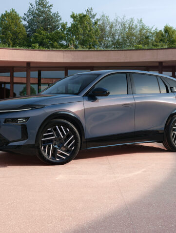 Nouvelle Lancia Gamma crossover fastback électrique