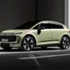 Audi A2 e-tron 2026 vue trois quarts avant, teinte Pistachio green