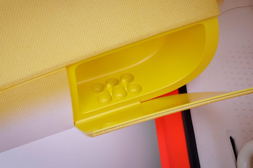 Rangement de porte de la Citroën 2 CV Concept conçu pour accueillir des œufs