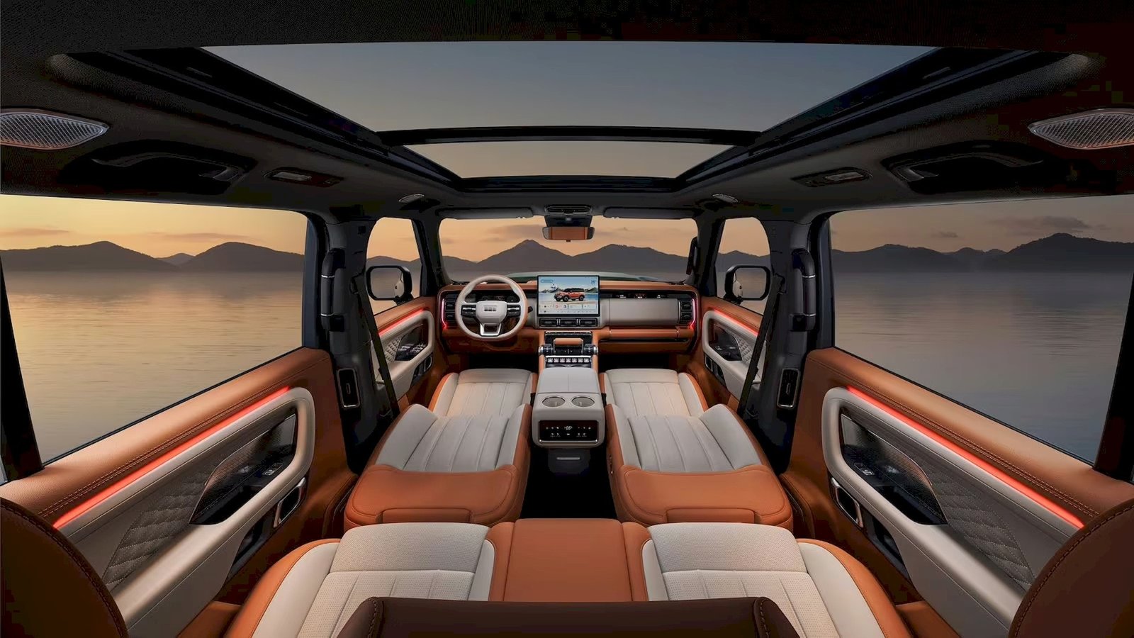 Geely Cruiser 700 habitacle panoramique cuir toit ouvrant